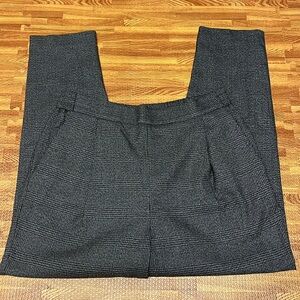 All Saints Plaid pull on dress pants